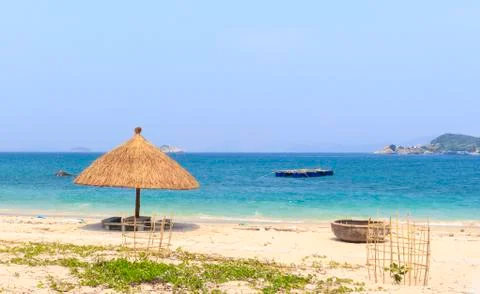 Dream tropical beach Stock Photos