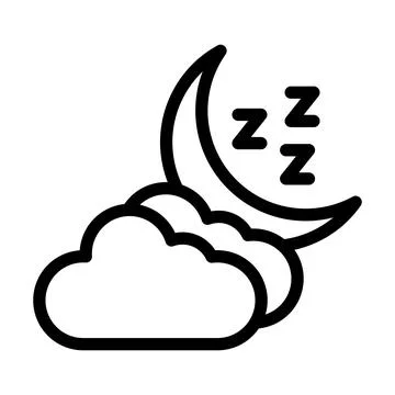 Dream Vector Icon Design Illustration Stock Illustration