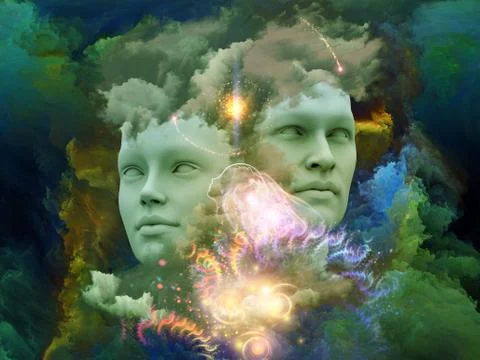 Dream Visualization Illustrazione stock