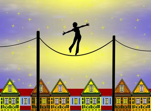 Dream Walker Stock Illustration