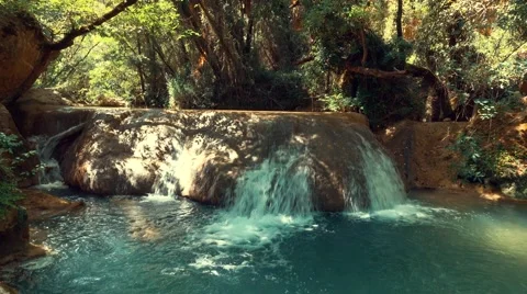 Dream water stream in Provence Stock Footage 68602379