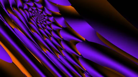 Dream World space Violet &amp; Orange - LoopNeo VJ Loops HD 1920X1080 库存影片 40032733