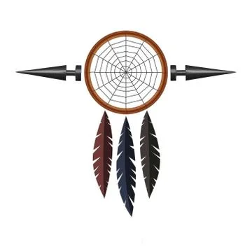 Dreamcatcher Stock Illustration