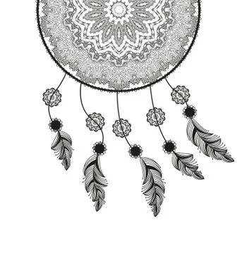 Dreamcatcher Stock Illustration