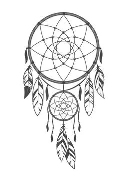 Dreamcatcher Stock Illustration