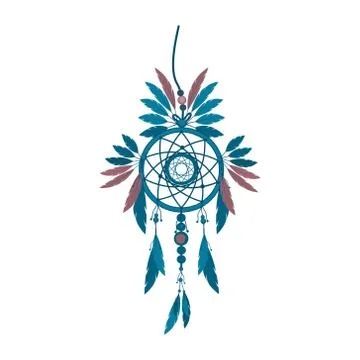Dreamcatcher illustration 스톡 일러스트