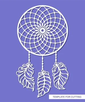 Dreamcatcher sample.  Stock Illustration