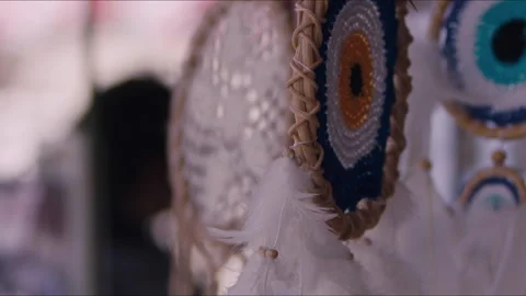 Dreamcatcher in the Wind Stock Footage 269429995