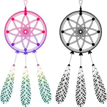 Dreamcatchers Stock Illustration