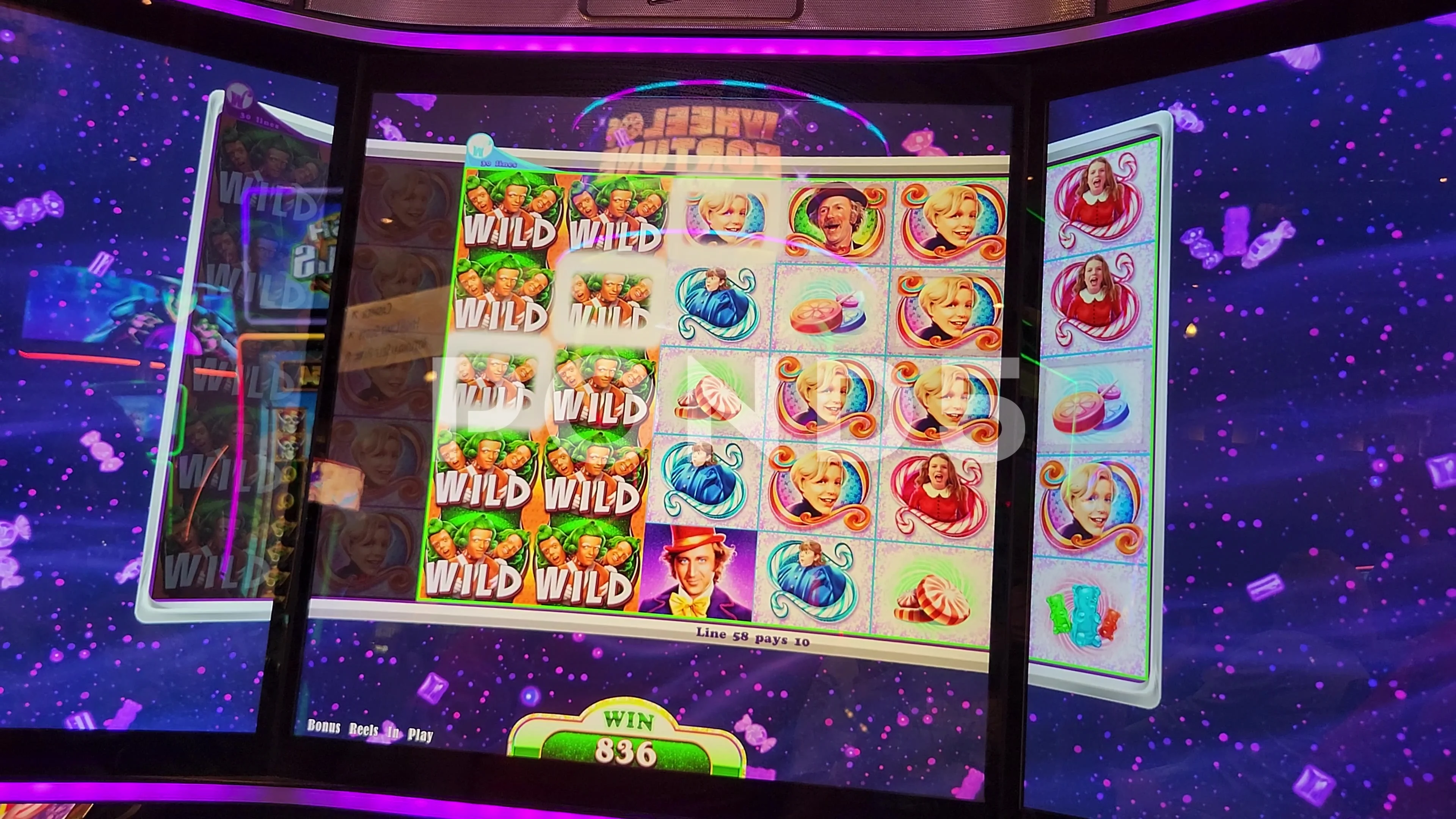 willy wonka dreamers of dreams slot machine