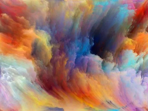 Dreaming of Background Stock Illustration