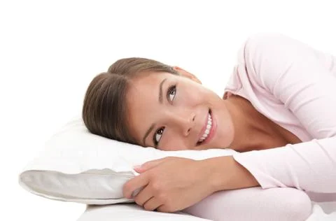 Dreaming in bed Stock Photos