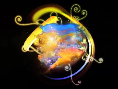 Dreaming of Design Nebulae Stock Illustration