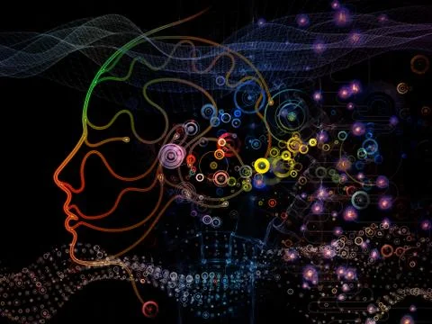 Dreaming of Machine Consciousness 스톡 일러스트