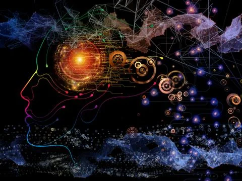 Dreaming of Machine Consciousness Illustrazione stock
