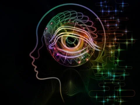 Dreaming of Machine Consciousness Illustrazione stock