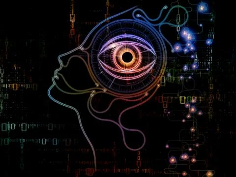 Dreaming of Machine Consciousness 스톡 일러스트