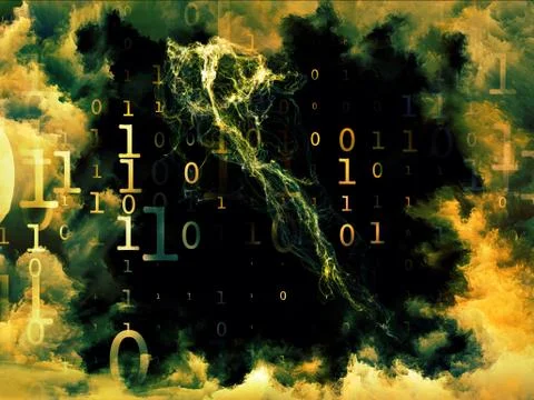 Dreaming of Numbers 스톡 일러스트