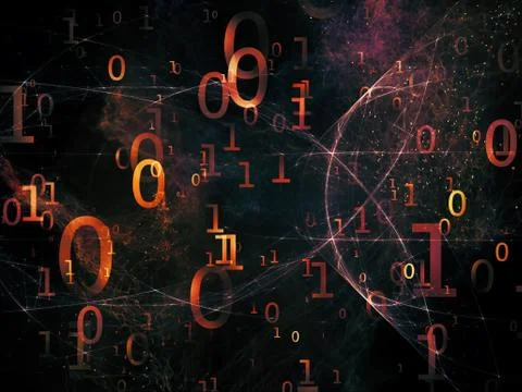 Dreaming of Numbers Stock Illustration