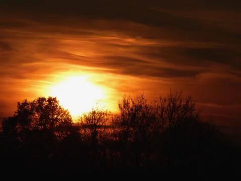 Dreaming at sunset Stock Photos