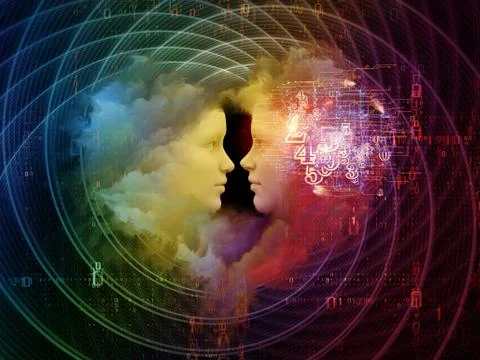 Dreaming of Unity 스톡 일러스트
