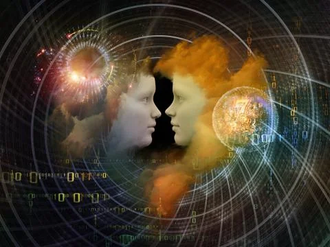 Dreaming of Unity 스톡 일러스트