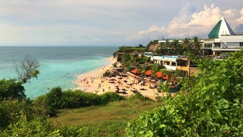 Dreamland Beach Stock Footage 77123472