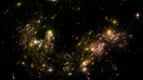 Dreamland -  Starry outer space background texture . Vídeo Stock 172569272