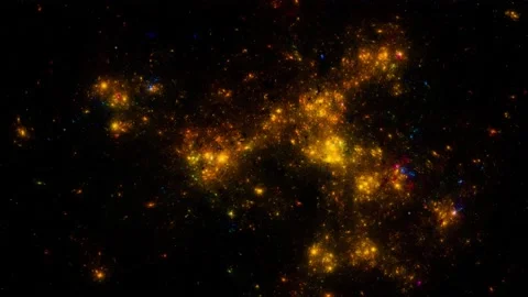 Dreamland -  Starry outer space background texture . Vídeo Stock 172569386