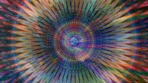 Dreamlike Original Slow Motion Mandala footage (2284) Video stock 129762096