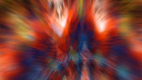 Dreamlike Slow Motion Psychedelic Blur Abstract footage (1635) Stock Footage 128792925