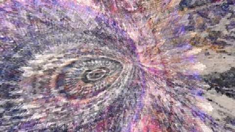 Dreamlike Slow Motion Psychedelic Blur Abstract footage in Nordic Style (1797) Stock Footage 128983465