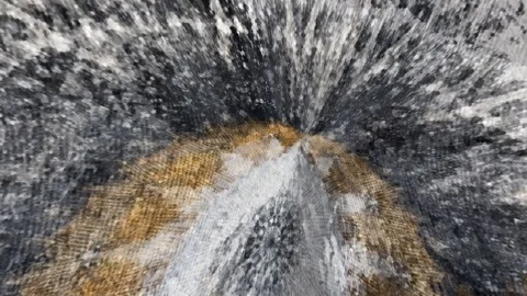 Dreamlike Slow Motion Psychedelic Blur Abstract footage in Nordic Style (1855) Stock Footage 128984962
