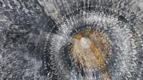 Dreamlike Slow Motion Psychedelic Blur Abstract footage in Nordic Style (1858) Stock Footage 128985357