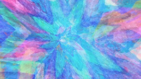 Dreamlike Slow Motion Psychedelic Blur Abstract footage (9440 Stock Footage 128986832
