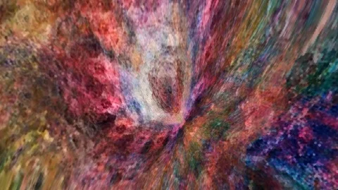 Dreamlike Slow Motion Psychedelic Blur Abstract footage (1468) Stock Footage 129319827