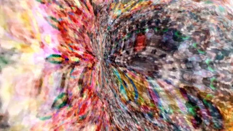 Dreamlike Slow Motion Psychedelic Blur Abstract footage (1155) Stock Footage 129440659