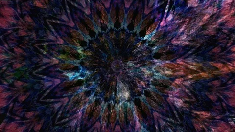 Dreamlike Slow Motion Psychedelic Blur Abstract footage (2002) Stock-Footage 129728501