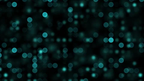 Dreamy Abstract Blue Light Particles Background, Soft Glowing Bokeh Animati.. Stock Footage 307861733