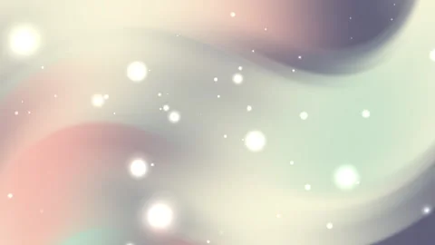 Dreamy Abstract Bokeh Background with Soft Light and Gradient Waves Stock Footage 304238307