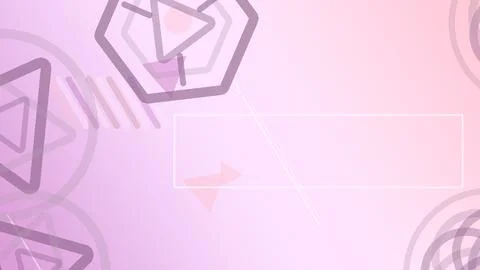 A dreamy abstract graphic featuring translucent media icons, arrows, and a .. Stock Illustration