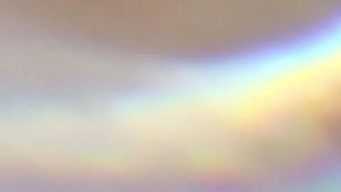 A dreamy, abstract overlay of soft light reflections creating a blurred rainbow Stock Footage 301922795