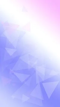 A dreamy abstract pattern of translucent polygons in pastel pink, blue, and.. Stock Illustration