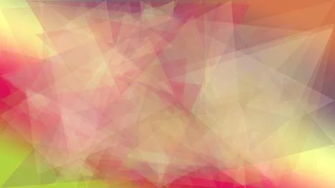 Dreamy abstract polygon gradient backdrop with warm sunset hues and soft bo.. Stock Illustration