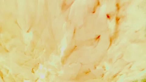 Dreamy amber abstract movement flows through ethereal warm textures creating a s 스톡 동영상 333569078