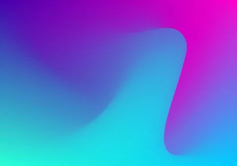 Dreamy Blue Purple Abstract Gradient Color Backgrounds. Vector Illustration.. Stock Illustration