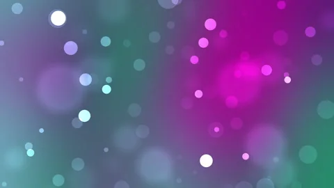 Dreamy Bokeh Glow – Colorful Particles in Soft Gradient Stock Footage 310643053