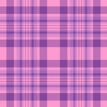 Dreamy check background pattern, kilt texture vector plaid. Cell seamless t.. 스톡 일러스트