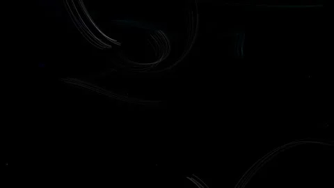Dreamy circular light trail abstract background with clear-glass material Stock-Footage 336521371