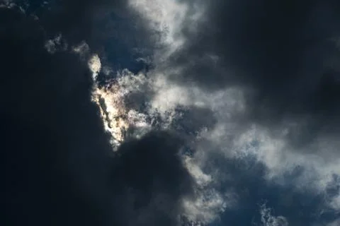 Dreamy Cloud Formations: Dreamy cloud formations are ethereal and captivati.. Stock Photos